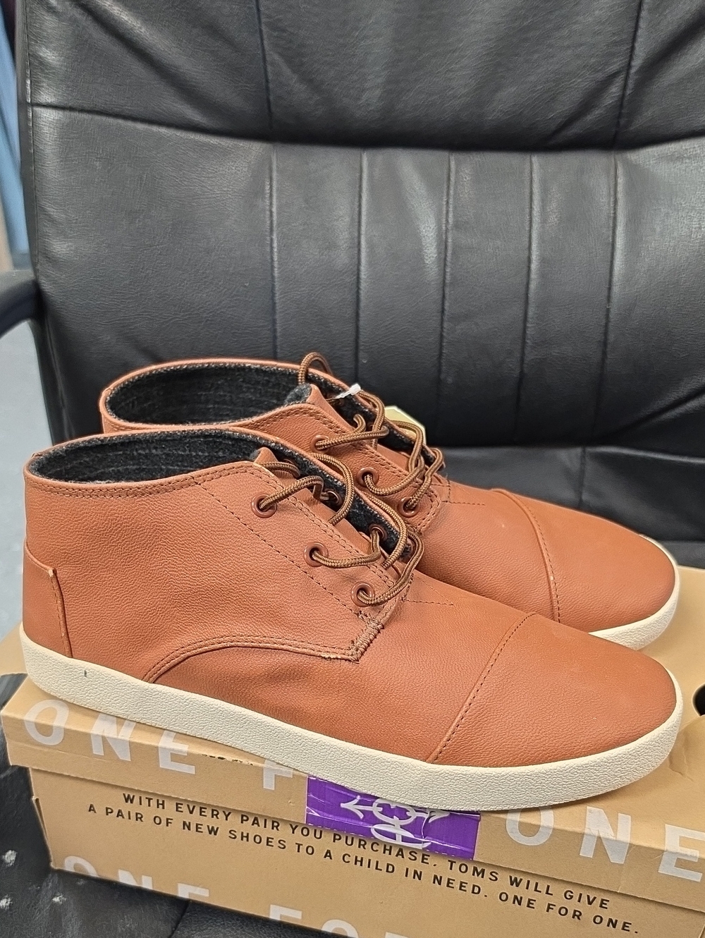 Toms Men's Brown Chukka Boots